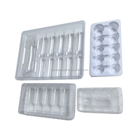 Boîte d'autocollants personnalisée pré-imprimée 2ml flacon boîte étiquette emballage ensemble 100IU kit