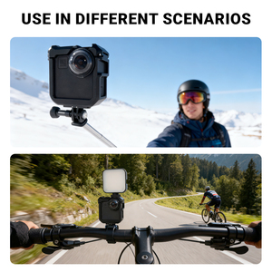 YUANYUJINGMI Marco de Montaje de Aleación de Aluminio, Jaula para Cámara, <span class=keywords><strong>Precio</strong></span> de Fábrica, Cubierta Protectora para GoPro <span class=keywords><strong>Max</strong></span> Negra - Product Image 6
