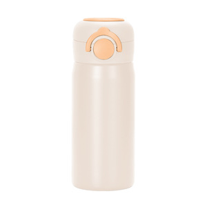 Stainless Steel Water <b>Bottle</b> 500Ml Double Wall Insulated Portable Travel Cup With Pop Up Lid Kids Drink Container - Product Image 3