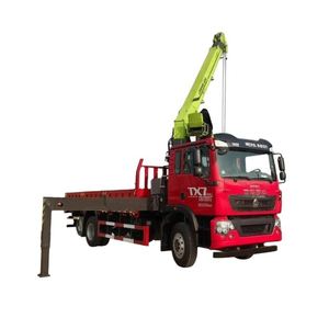 Grúa Montada en Camión Sinotruk Ho Wo TX7pro 270HP, Grúa de Doble Giro de 5 Secciones y 12 Toneladas, Marca Zoomlion, Nueva - Product Image 1