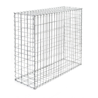 Fournisseur d'usine : Gabion soudé galvanisé à chaud 50 x 100 mm pour l'aménagement paysager et la décoration de jardin