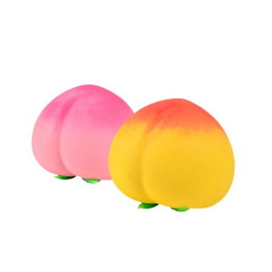 Pelota Antiestrés de Melocotón Kawaii Personalizada, Juguete Sensorial Suave para Niños, Regalo para Aliviar la Ansiedad para Niñas - Product Image 5