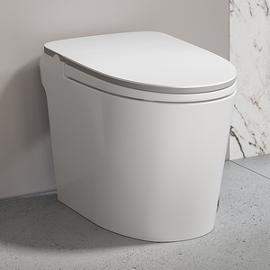 Inodoro inteligente personalizado montado en el suelo de Color blanco, inodoro inteligente de una pieza automático de cerámica para Baño - Product Image 4
