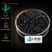 Charbon actif granulaire à base de charbon de haute pureté (6-12 mesh) fourni par le fabricant pour le traitement des eaux usées industrielles