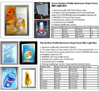 Let's Make — boîte à lumière numérique Led, panneau lumineux, Logo, mince, affichage suspendu, panneau d'affichage, boîtes à lumière murale