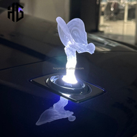 Emblèmes de capot avant Spirit Crystal de remplacement pour RR Cullinan Phantom Ghost Wraith Dawn Spectre Facelift Nouveaux kits carrosserie