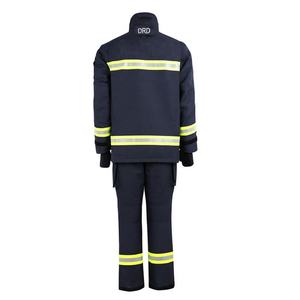 Combinaison de pompier personnalisable en direct d'usine, 20 styles, certifiée 3C, en coton, protection incendie - Product Image 6