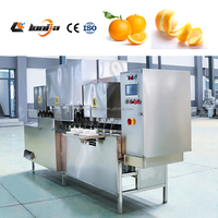 Automatische sinaasappelschilmachine Elektrische fruit- en sinaasappelschilmachine voor cantaloupe, kiwi's, avocado's, appels en citroenen