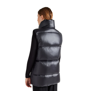 خدمة OEM الشتاء للرجال سترة خفيفة للغاية أسفل سترة جيليه الوقوف طوق لامعة قليلا أسفل معطف - Product Image 5