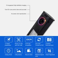 Scanner vidéo mural avec capteur CMOS 10MP, scanner automatique rapide en 1 seconde, universel pour livres et documents, USB A4 extensible, OEM en stock