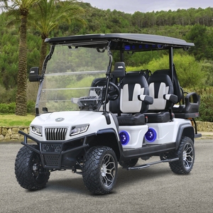 HDK EVOLUTION D5 Maverick 4 + 2 Plus Carrito de golf eléctrico de lujo para seis pasajeros para villas, resorts y campos de golf - Product Image 2
