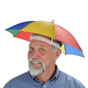 Umbrella Hat With Fan 