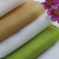 Maille 100 Prix Par Cour De Tissu Extérieur De Mariage En Polyester De Mariée À Motif De Tulle