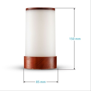 Modern Table <strong>Lamp</strong> for Hotel Restaurant <strong>Wood</strong> Cordless Table <strong>Lamp</strong> Rechargeable LED Table Light - Product Image 3
