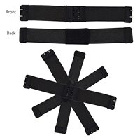 Bandes élastiques réglables en Nylon noir pour perruques 2.5/3.5cm faisant bonnet de perruque filet de cheveux filet de dentelle couture fabrication de perruque en caoutchouc
