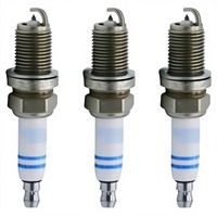 Bougies d'allumage double électrode en iridium Auto FLR8LDCU+9 0242229654 0242229878 0242229519 pour BMW VW SUZUKI GM09146367 Bujia