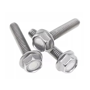 Perno de Brida de Titanio <span class=keywords><strong>Gardo</strong></span> 8.8 M5 M6 M8 M10 x 125mm x 100mm M12 M14 con Rosca Total o Parcial, Perno Hexagonal de Brida - Product Image 2