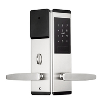 Cerradura Inteligente para Hotel con Llave Mecánica y NFC, WiFi Integrado, Cerradura Metálica TT, Contraseña, Gestión Hotelera, Almacenamiento en la Nube