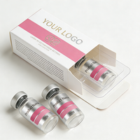 Étiquettes et boîtes personnalisées pour flacons de peptides, impression d'étiquettes pour petits flacons de 2 ml, 3 ml, 5 ml, emballage personnalisé pour flacons de peptides
