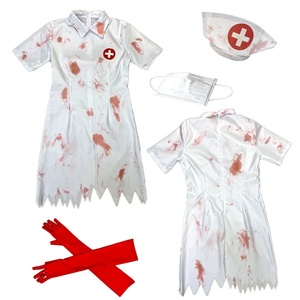 <span class=keywords><strong>Disfraz</strong></span> de <span class=keywords><strong>Enfermera</strong></span> Zombi para Mujer, Fiesta de Disfraces de Halloween 2026 - Product Image 3