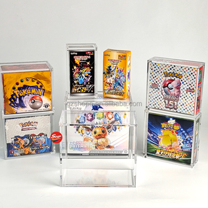 Boîte en acrylique à bords arrondis SHP en promotion pour Pokémon Écarlate et Violet : Boîte d'entraînement Elite Paldean Fates, acrylique 6 mm avec protection UV - Product Image 6