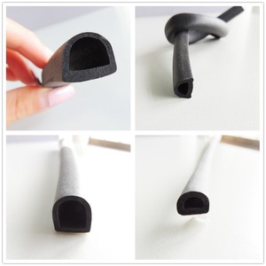 EPDM Semi Circular D Shaped Sealing <b>Strip</b> Phi 8mm High Temperature Resistance Wear Resistant Corrosion Resistant - Product Image 5