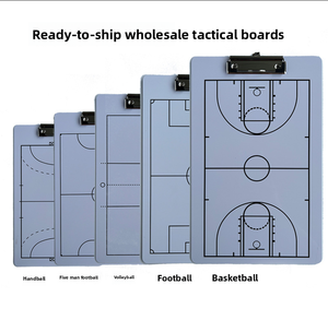 Tableau tactique multi-sports en PVC réutilisable pour le basketball et le football – Essentiel pour les entraîneurs, portable et pratique - Product Image 1
