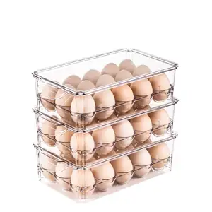 Plastic Food-Grade Wholesale Multifunction Lid Food Container Refrigerator Storage Boxes