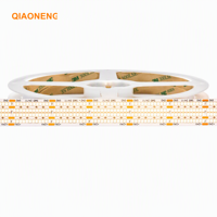 Lampu Strip LED 24V 2025 1248 LED/m 25mm IP20 3500K Putih Hangat Ra80 Remote Control Dimmable SDCM5 Gulungan 5m