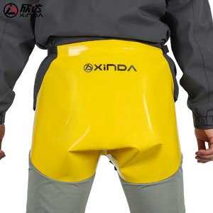 แผ่นรองสะโพกปีนเขา Xinda ทำจาก PVC กันน้ำ ทนทานต่อการสึกหรอ พร้อมเข็มขัดนิรภัยแบบโค้งรับสรีระ สำหรับการสำรวจกลางแจ้ง รองรับเอวสำหรับผู้ใหญ่ - Product Image 4