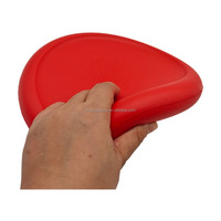 Benutzer definiertes gedrucktes Logo Summer Beach Toys PU Faltbare Flugs cheibe Outdoor-Spiele Bumerang Ring Dis craft Foam Plastic Flying Toys