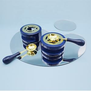 Нагреватель для воска, нагреватель для воска золотого цвета, нагреватель для плавления воска темно-синего цвета, настраиваемый - Product Image 5