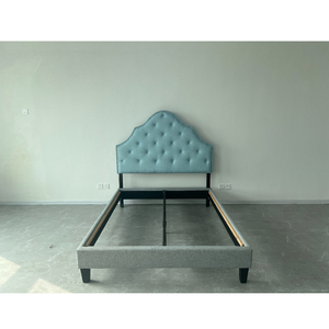 Mới nhất thiết kế mới đến phòng ngủ vải nữ hoàng và vua kích thước giường đầu giường - Product Image 2