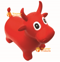 Pas cher Prix Meilleur Tour Sur Les Jouets Taureau PVC Saut Gonflable Animal Gonflable Trémie Animal pour Enfants