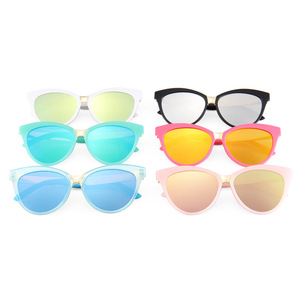 Gafas de Sol Infantiles de Estilo Europeo, Protección UV400, Montura de PC, Lentes de Acetato, Unisex, Protección Solar, Moda, Viajes - Product Image 3