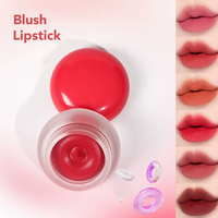 Haute Pigmenté Mignon Polyvalent Mousse Lèvres et Joues Crème Blush Naturel Nude Maquillage Boue À Lèvres