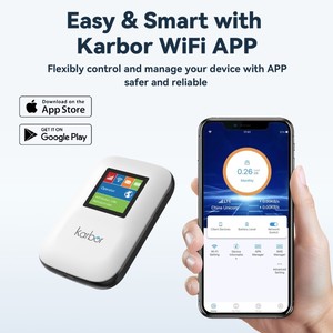 Karbor เราเตอร์ MF833Z มินิแบบพกพาเราเตอร์ Wi-Fi ไร้สายระยะไกลเราเตอร์ Wi-Fi 500เมตรเราเตอร์ WiFi แบบพกพา - Product Image 2