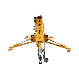 Platform pengangkat lengan lipat elektrik untuk penggunaan industri kondisi baru 380V Trailer logam untuk Hotel tipe selempang kabel - Product Image 5