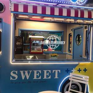 Food Truck de Luxe Mobile pour Pizza avec Logo Personnalisé, Équipement de Cuisine Complet, Autocollants, Service Commercial et Fenêtre - Product Image 4