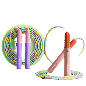 Deerway Bamboo Joint Skip <b>Rope</b> Adjustable Length Soft Rubber For Children Fitness <b>Exercise</b> - Product Image 5