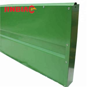 Barriere acustiche di riduzione del rumore dell'autostrada del pannello della barriera antirumore di alluminio della fabbrica di anping da vendere - Product Image 4