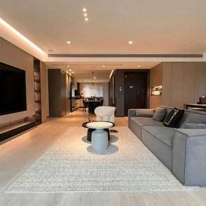 Meubles de cuisine et de salon en bois sur mesure, modernes, simples et haut de gamme, pour la personnalisation de toute la maison de villa - Product Image 3