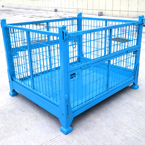OEM Tùy Chỉnh Nhiệm Vụ Nặng Nề <span class=keywords><strong>Pallet</strong></span> Dây Lưới Gas Thép Container Mạ Kẽm Lưu Trữ Lồng Cho Xi Lanh Stillage Chai An Ninh - Product Image 3