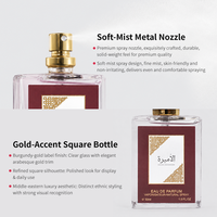 Vente en gros de mini-parfums arabes de luxe pour hommes, avec des senteurs florales, fruitées, aquatiques, de bergamote et de cèdre de Dubaï