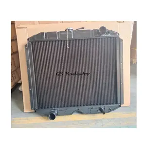 Universal custom-design auto parts engine cooling copper radiator for Russian truck Uralaz Ural UAZ 4320 OEM 4320-1301010