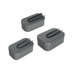 طقم أواني طهي للتخييم مخصصة للأماكن الخارجية عالية الجودة من القصدير - Product Image 6