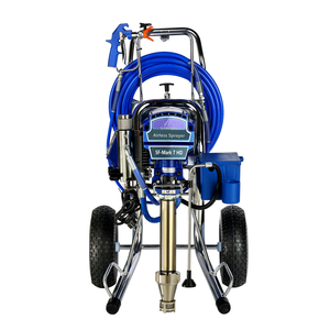 Pulvérisateur de peinture <span class=keywords><strong>sans</strong></span> <span class=keywords><strong>air</strong></span> professionnel SF-Mark 7 HD haute performance pour enduit et plâtre avec système de bobine rapide et pompe HD à long piston - Product Image 2