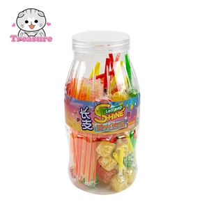 Glow Lollies Fruits aromatisés <span class=keywords><strong>fruit</strong></span>és Bonbons durs Sucre aux fruits Bonbons halal Vente chaude Sucette pour enfants - Product Image 2