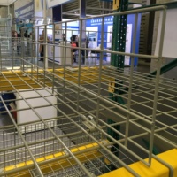 Diviseur galvanisé plongé chaud facilement installé complètement soudé pour des supports de palette