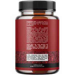 Cápsulas de CoQ10 de Levadura de <span class=keywords><strong>Arroz</strong></span> Roja para un Corazón Saludable, 1200 mg, 120 Unidades, para Adultos - Product Image 2